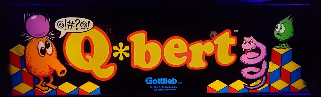Marquee for Q*Bert (1982)